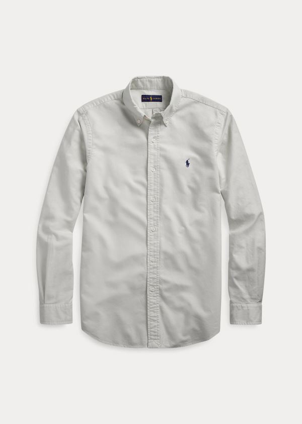 Men's Polo Ralph Lauren Garment-Dyed Oxford Shirt | 467508JFD